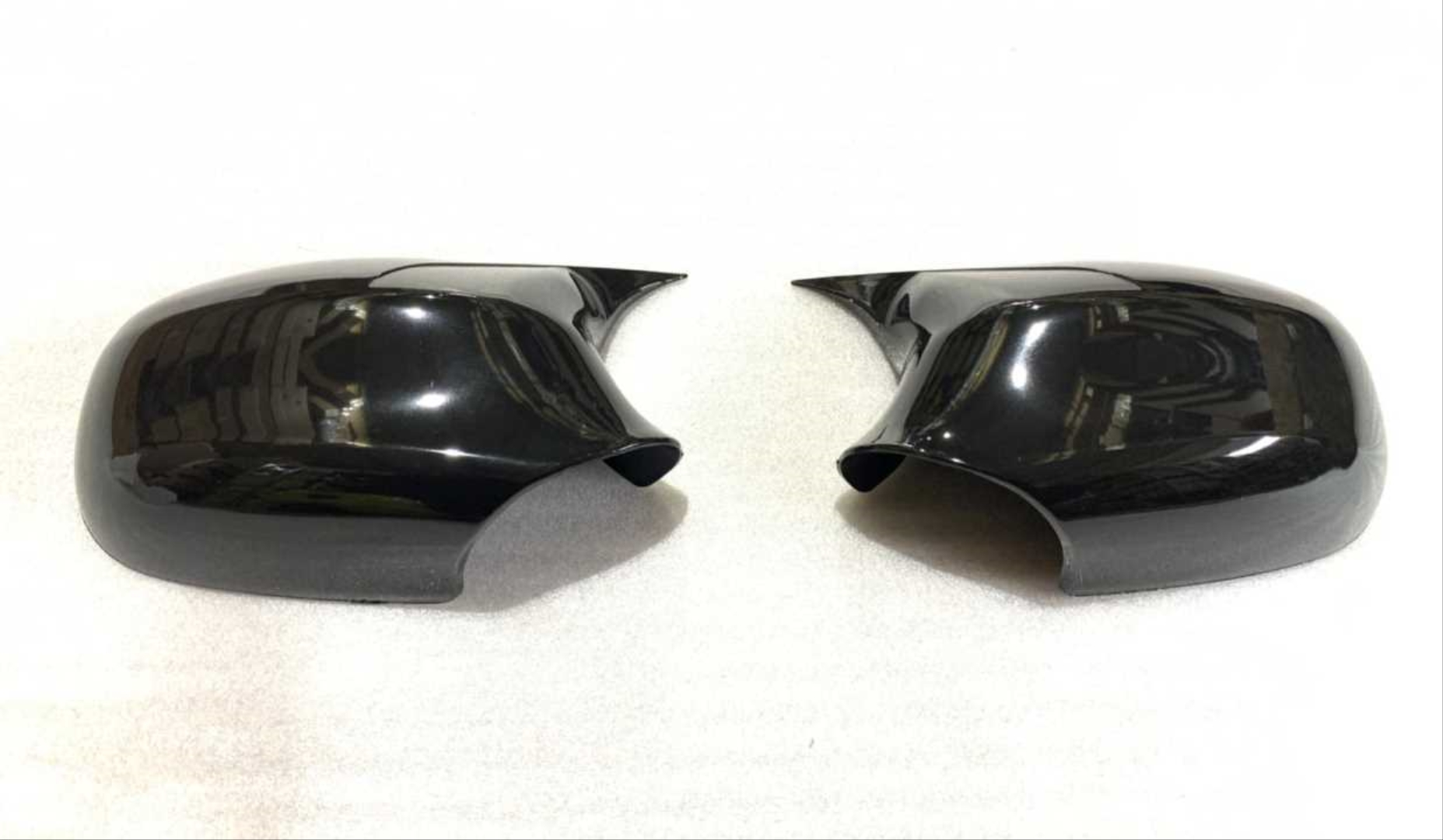FOR 3 SERIES E90 2005-2012 MIRROR COVER GLOSS BLACK (BRIGHT BLACK) 