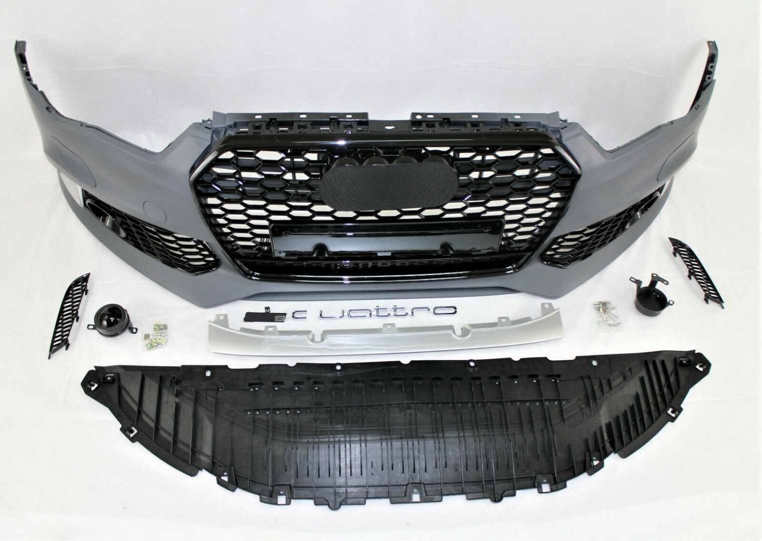  A6 2015-2018  RS6 FRONT BUMPER   GRILLE SET 