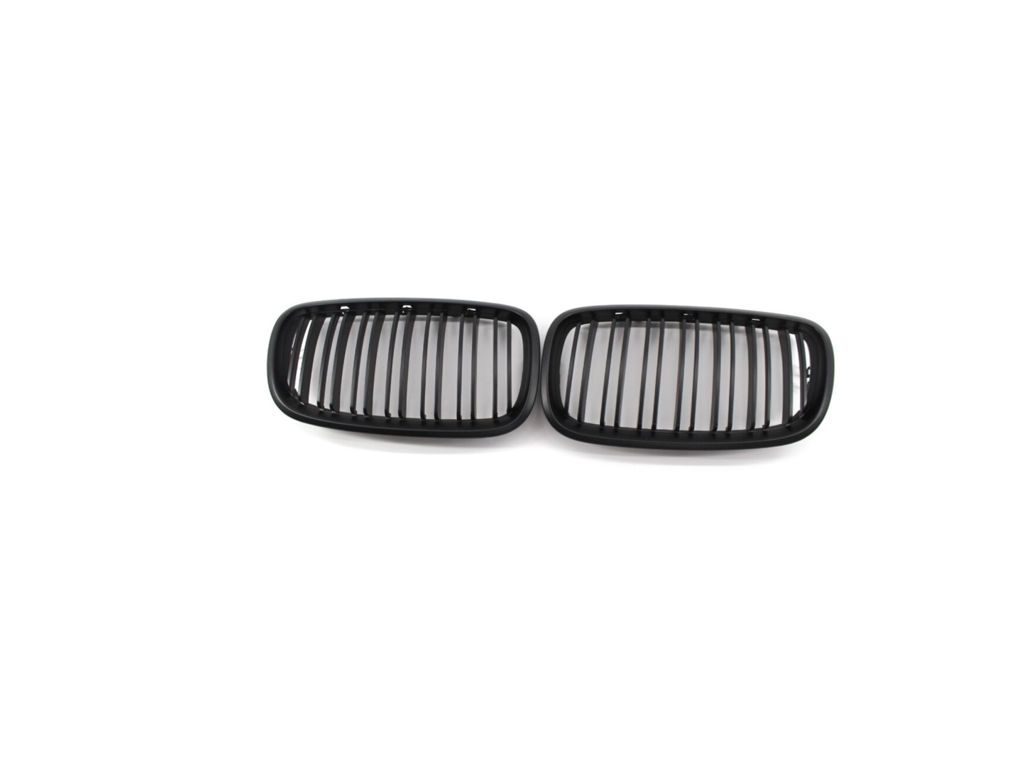 X5-X6 E70 (2008-2014) M GRILLE  (DOUBLE SLAT LINE   GRILLE ) GLOSS BLACK (BRIGHT BLACK) 