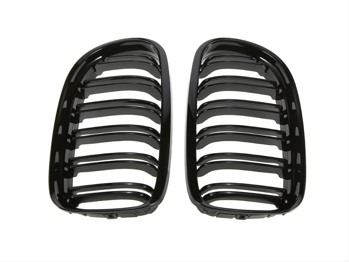 2008-2011  E90 DOUBLE SLAT LINE   GRILLE  - PIANO BLACK 