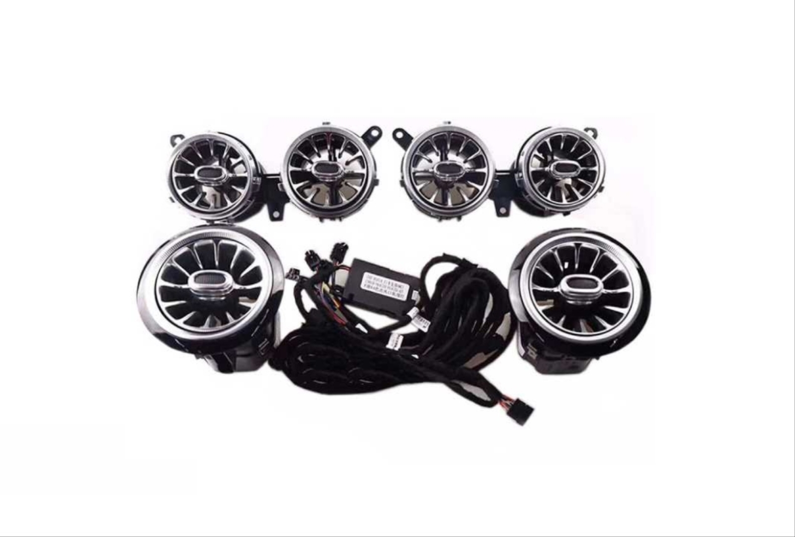  W213 E SERIES  2016-2017  64 COLOR  FRONT  AIR VENT  AMBIENT  SET 