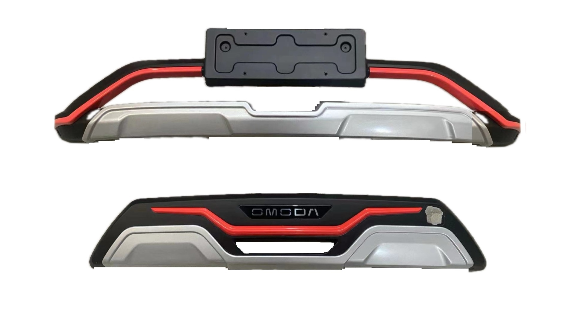 OMODA 5 UYUMLU ÖN ARKA KORUMA (KIRMIZI ÇİZGİLİ)  