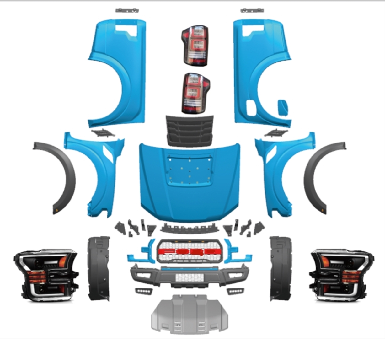 F150 RAPTOR FACELIFT  FULL - LED HEADLIGHT 