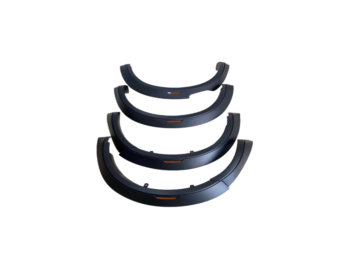  D-MAX  2020+ FENDER FLARE WITH REFLECTOR   