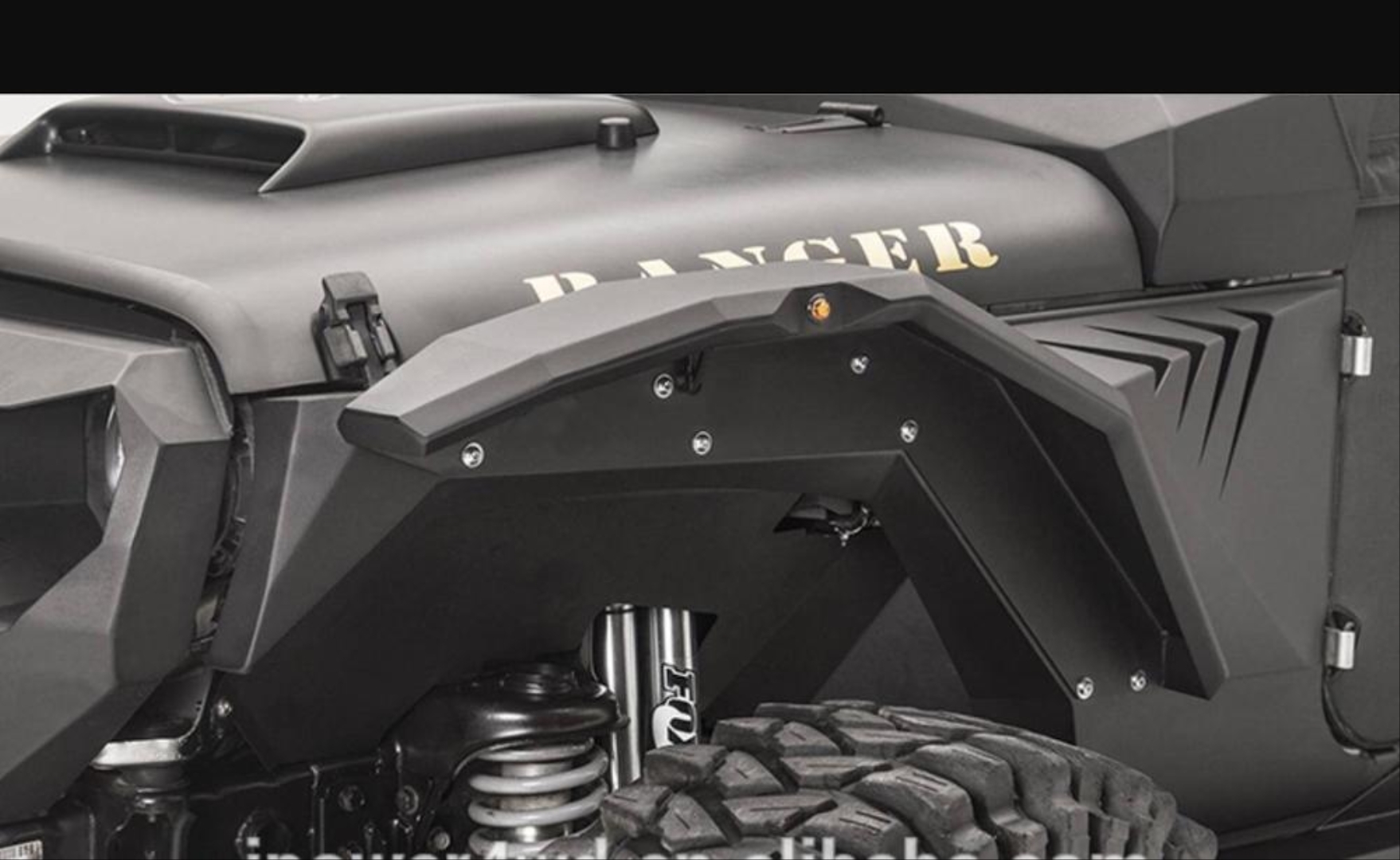  WRANGLER JK 2007-2017  ARMOR FENDER FLARE SET   (METAL)