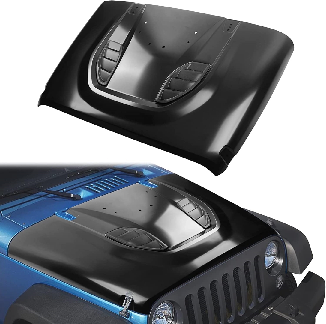  WRANGLER JK 2007-2017  10. YEAR  HOOD (METAL)