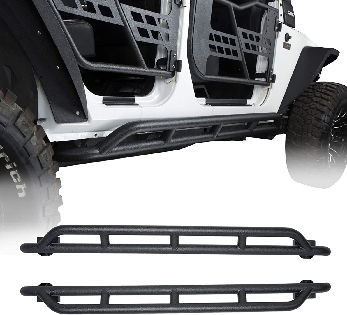  WRANGLER JK 2007-2017  OFF ROAD OE TYPE SIDE STEPS 