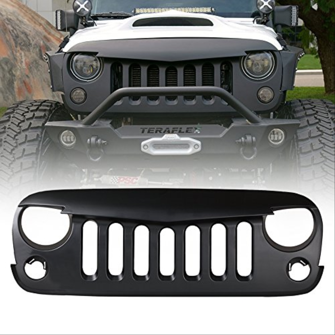  WRANGLER JK 2007-2017  GRILLE  - DESIGN A