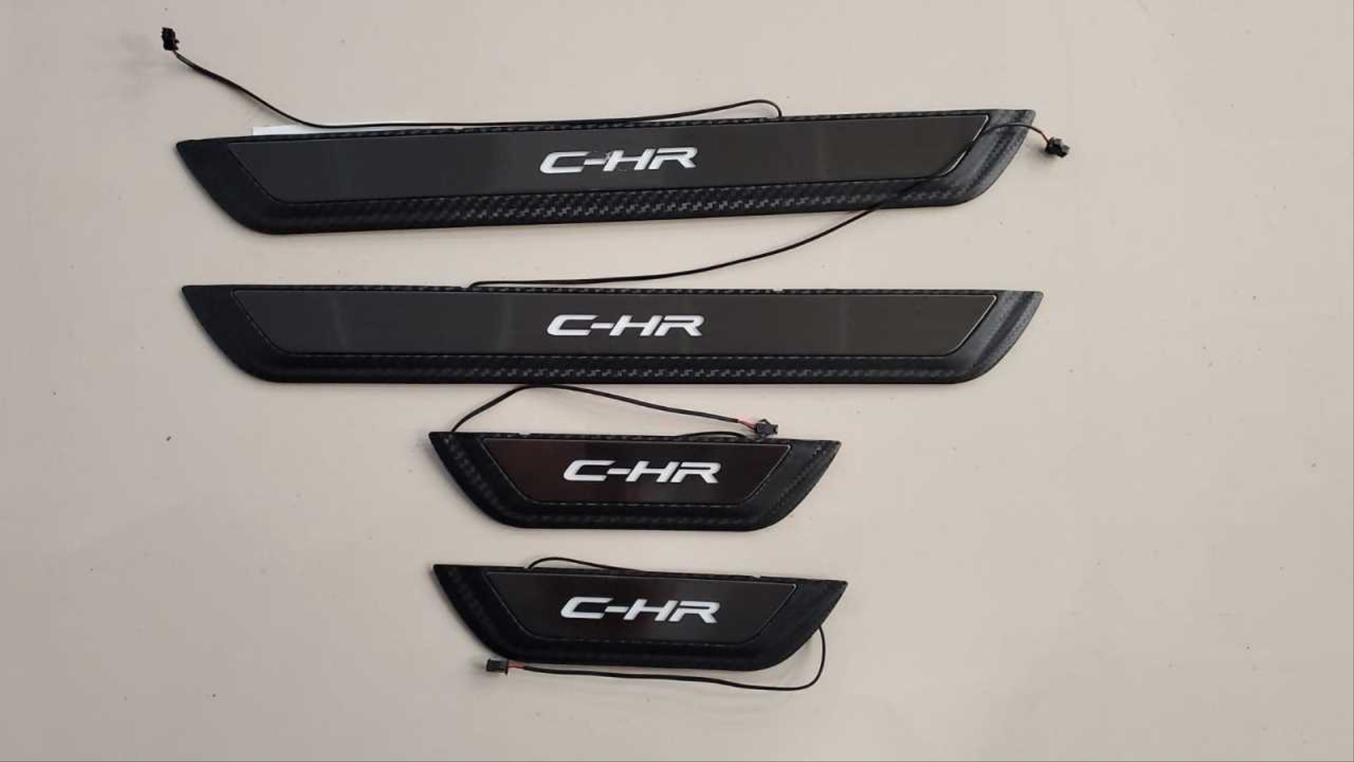  C-HR 2016-2019  DOOR SILL WITH LED  (BLUE COLOR)