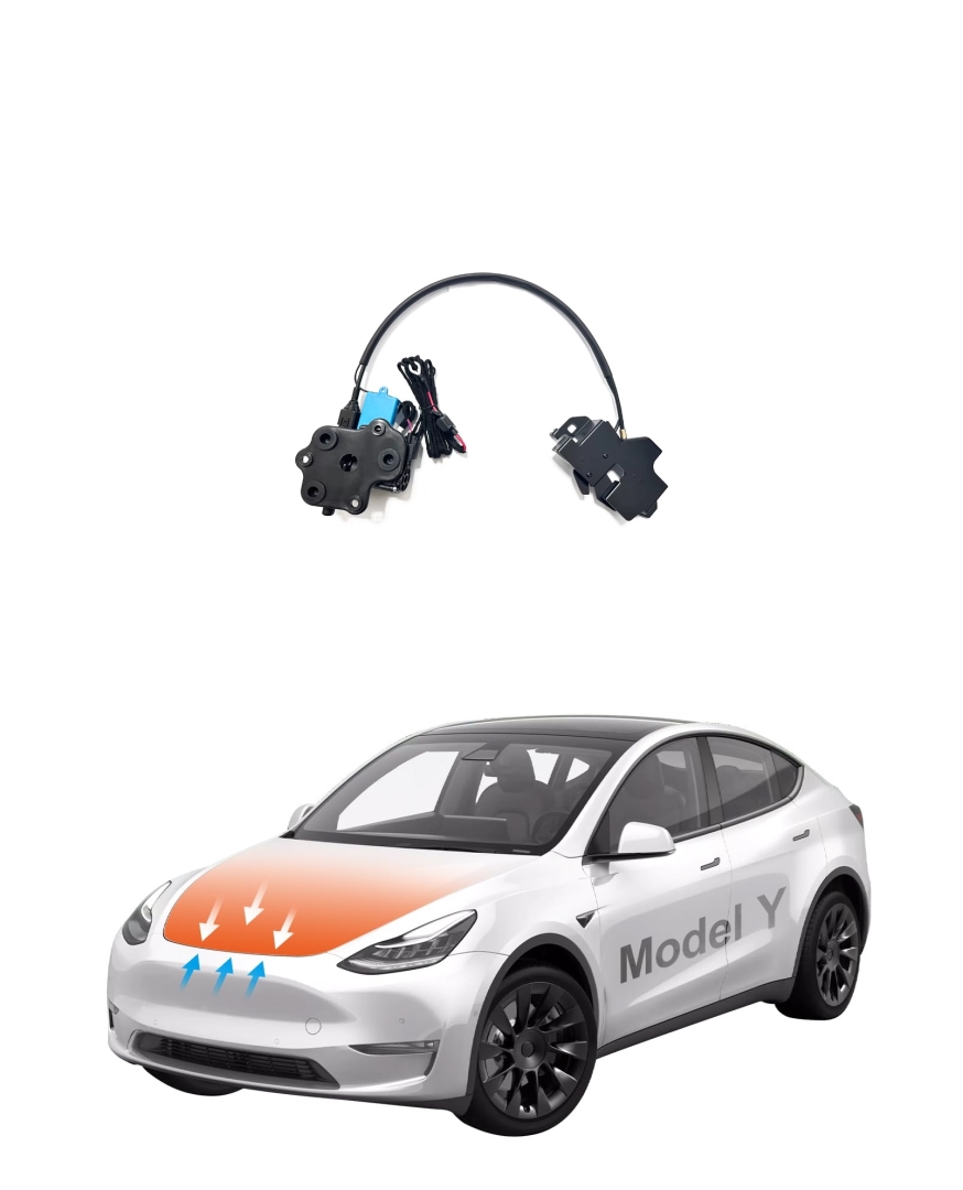 TESLA FRONT TRUNK ELECTRIC SUCTION
