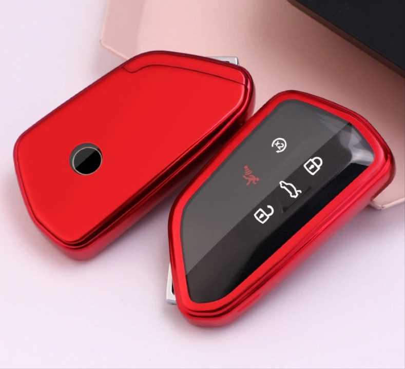  GOLF 8  KEY COVER  (ABS) - RED COLOR 
