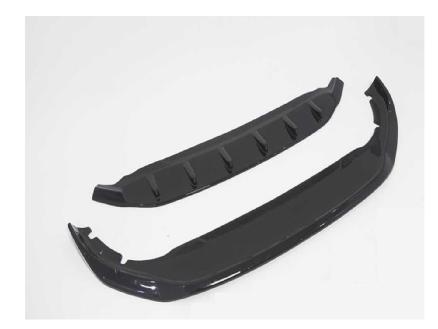  GOLF 8  GLOSS BLACK (BRIGHT BLACK)  FRONT LIP (BRIGHT BLACK)(FOR LOW AND MID SPEC CARS) 